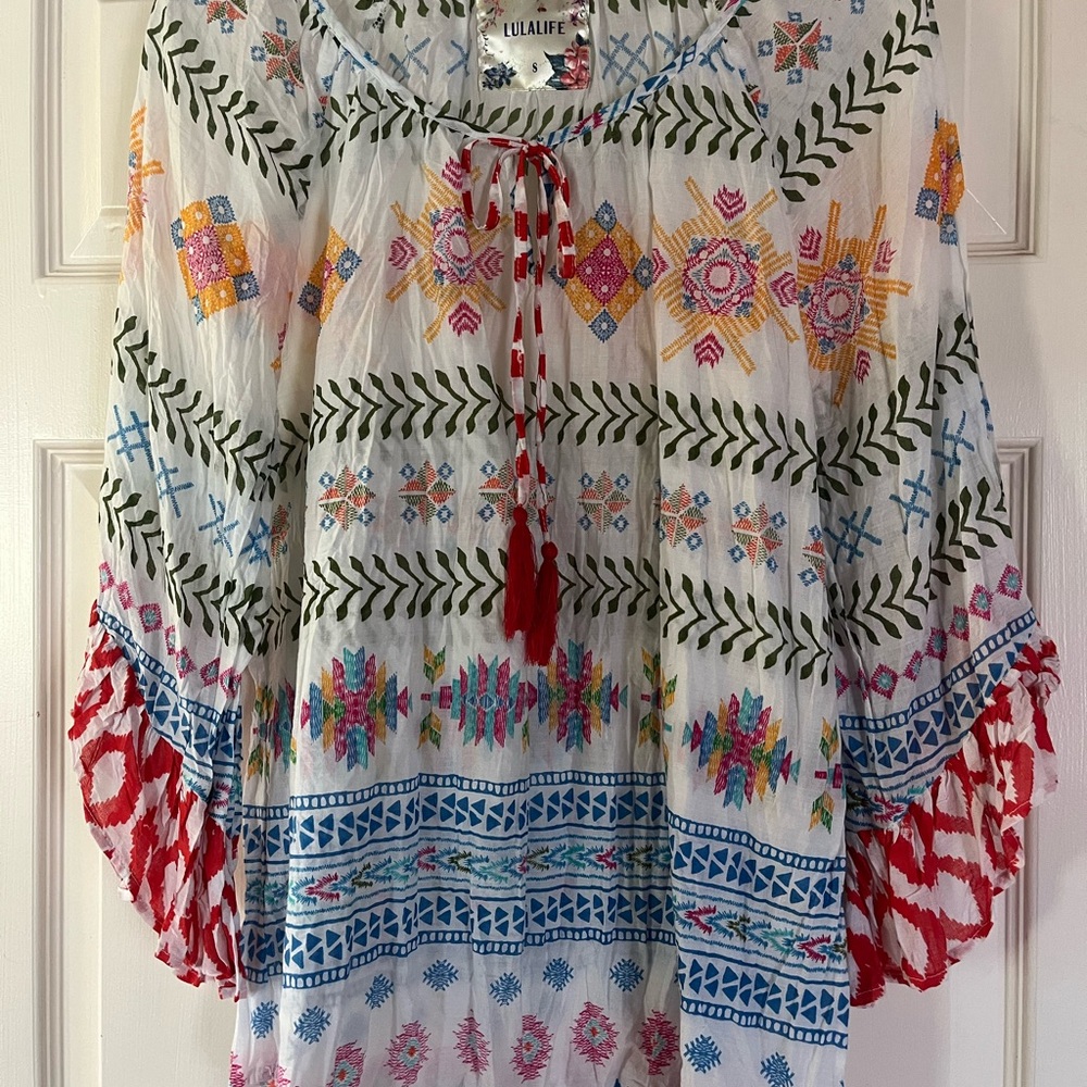 Multicolor Bohemian Women's Top